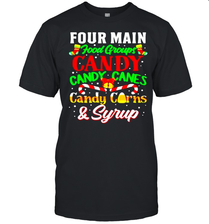 Fours mains foods groupss elfs buddys christmass pajamas shirts