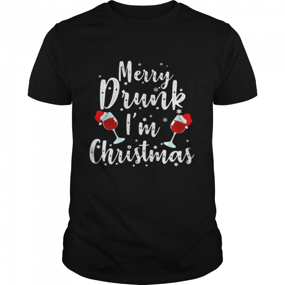 Merry Drunk I’m Christmas Shirt