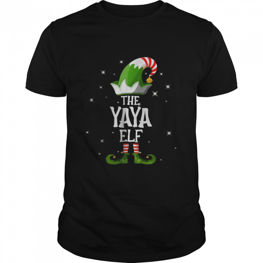 The Yaya Elf Family Matching Group Christmas T-Shirt
