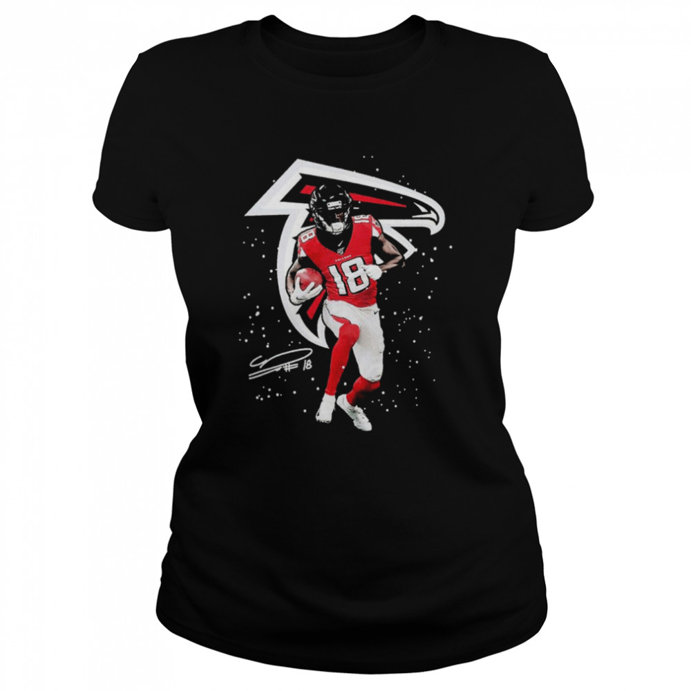 Atlanta Falcons Calvin Ridley signature T-shirt Classic Women's T-shirt