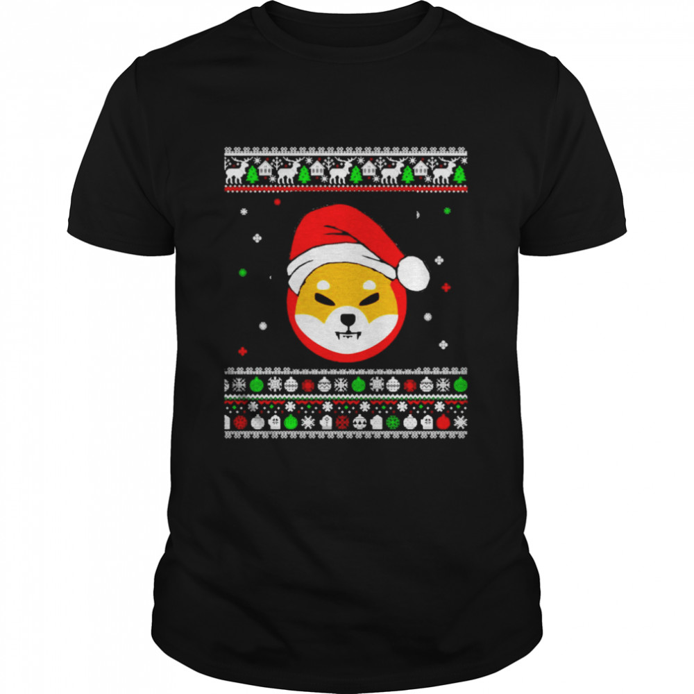 Shiba Inu Crypto Ugly Christmas tshirts