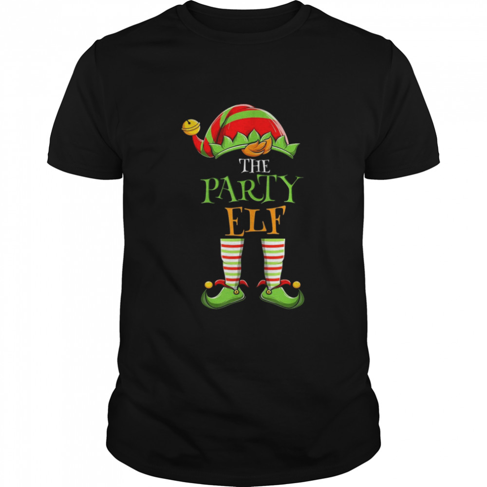 Is’m The Party Elf Matching Family Group Christmas Shirts