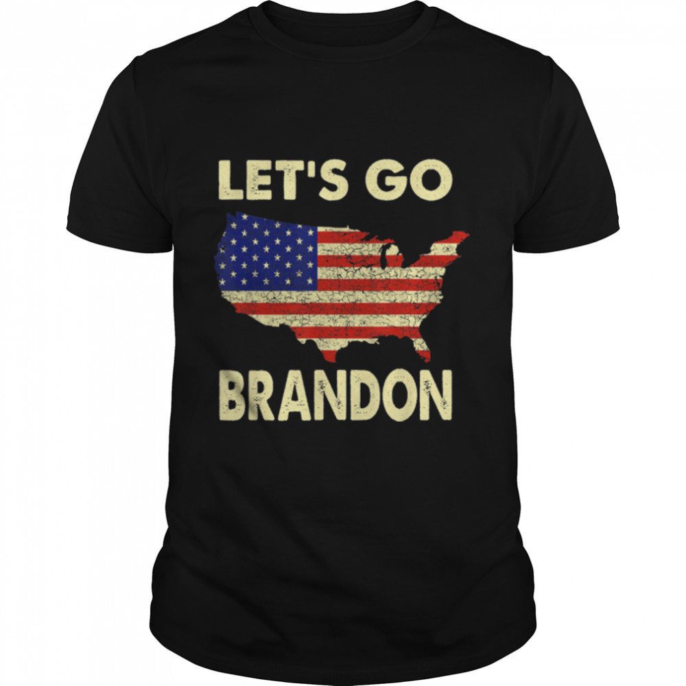 Impeach Biden Lets's Go Brandon Chant American Anti Liberal T-Shirt B09JGRW8DRs