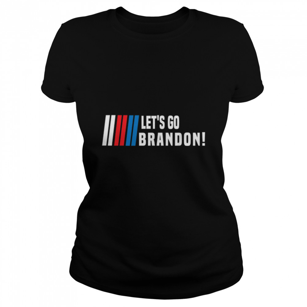 Let's Go Brandon Flag, Impeach Biden T- B09J59GDV5 Classic Women's T-shirt