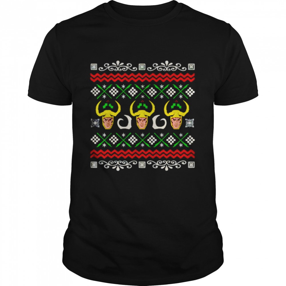 Marvel Loki Ugly Christmas shirts