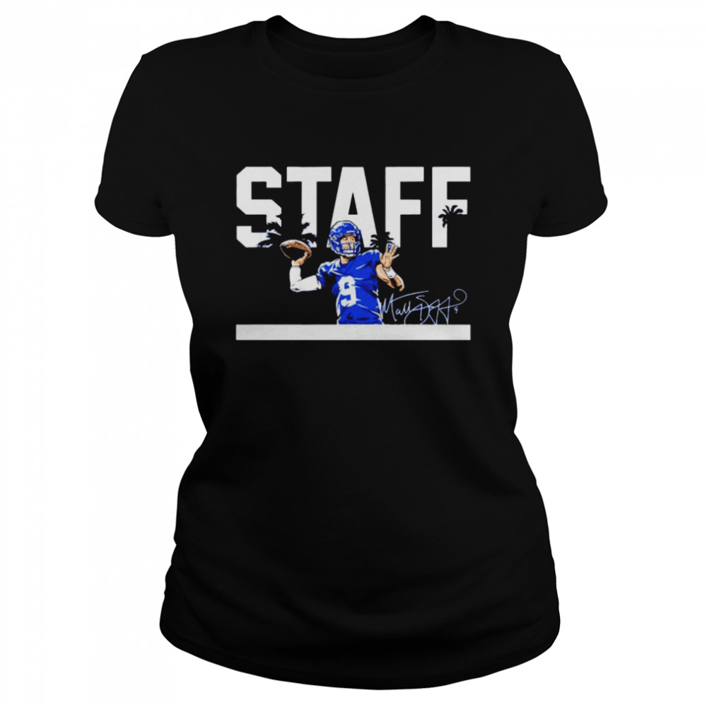Matthew Stafford Staff signature shirt Classic Women's T-shirt