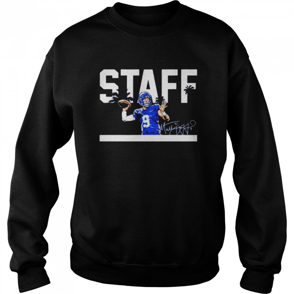 Matthew Stafford Staff signature shirt Unisex Sweatshirt