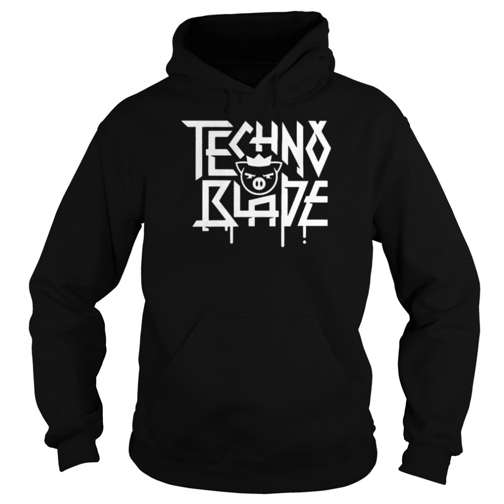 Techno Blade logo shirt Unisex Hoodie