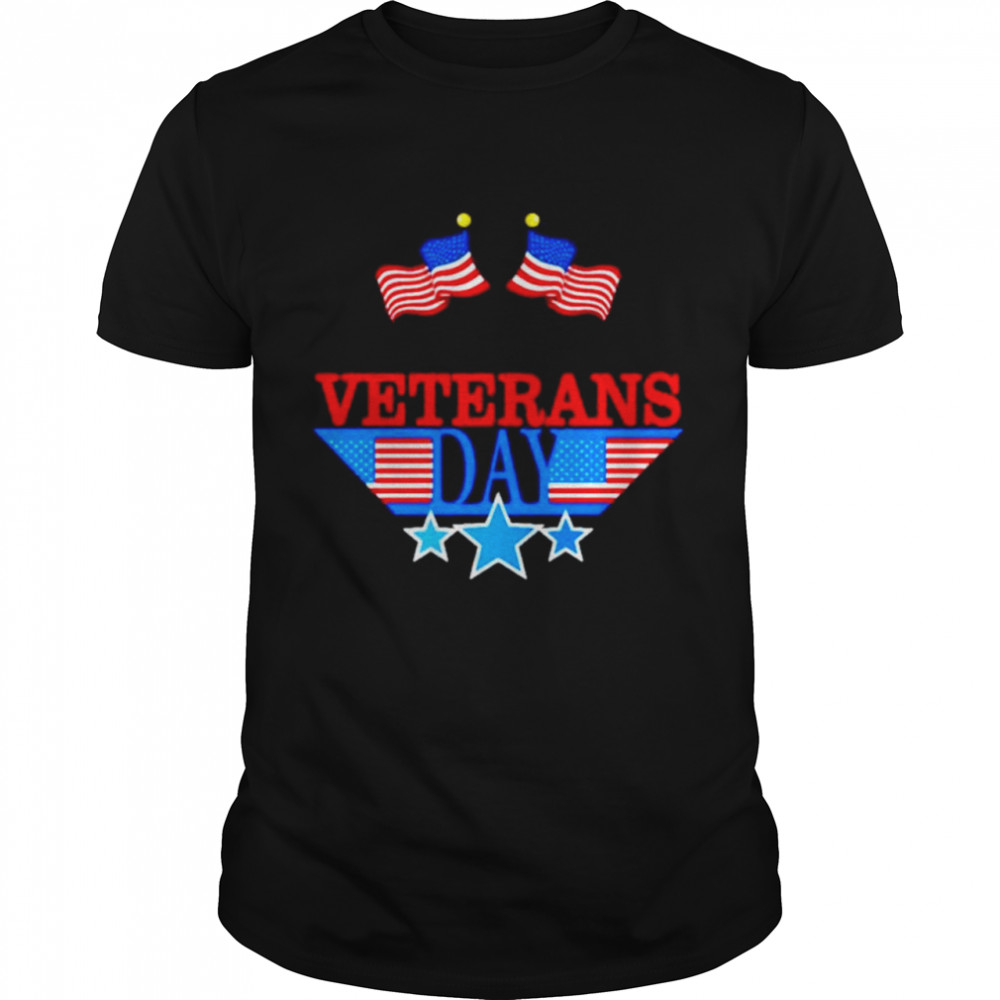 Veteranss Days Americans flags shirts