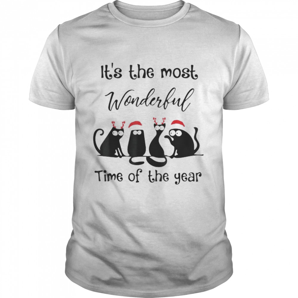 Official cat its’s the most wonderful time of the year Christmas sweaters