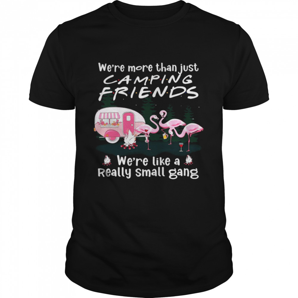 Wes’re more than just camping friends wes’re like a really small gang shirts