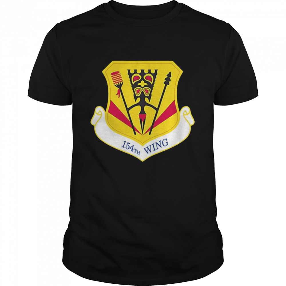 154Ths Wings Airs Forces Hawaiis Airs Nationals Guards Hickams Patchs T-shirts