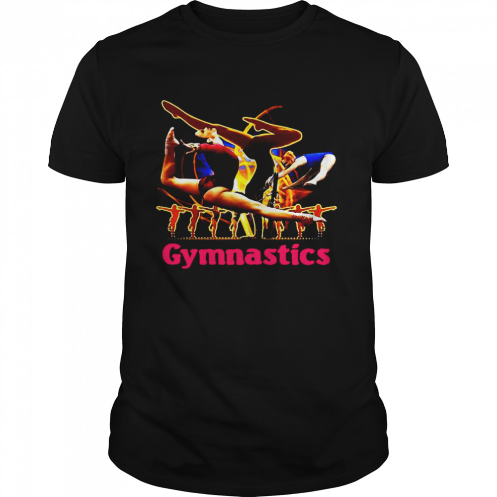 Gymnastics Logo Physical Exercises Gymnast T-shirts