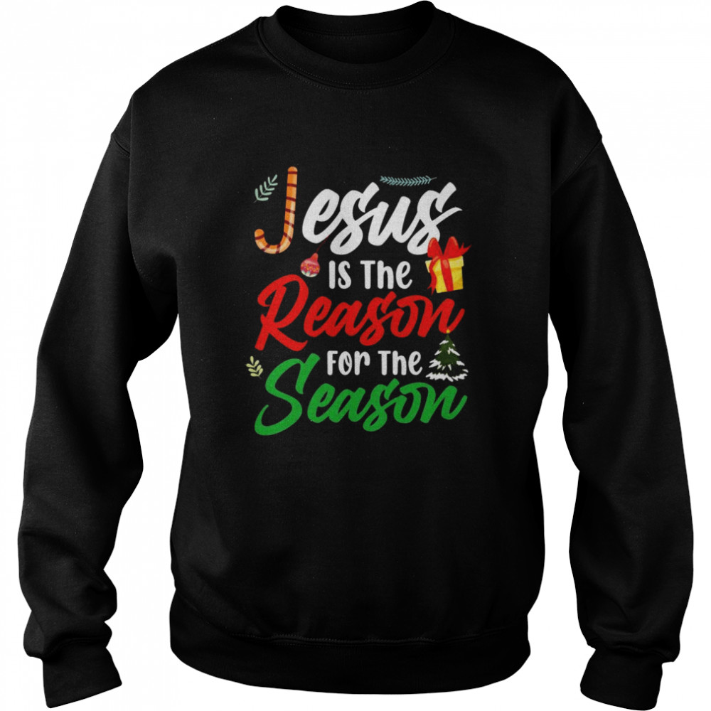 Jesus ist der Grund für die Saison Weihnachten Neujahr Unisex Sweatshirt