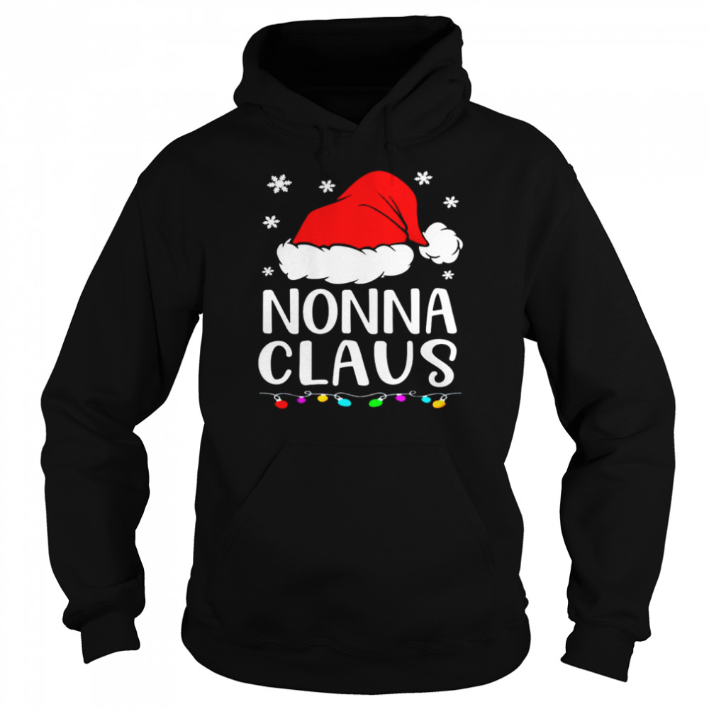 Nonna Claus Pajama shirt Unisex Hoodie