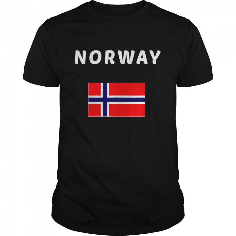 Norway Norwegian Travel Flag Aussie Classic Men's T-shirt