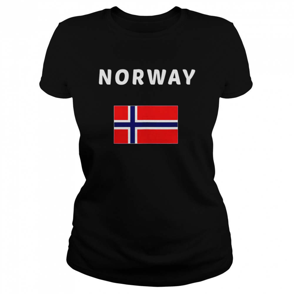 Norway Norwegian Travel Flag Aussie Classic Women's T-shirt