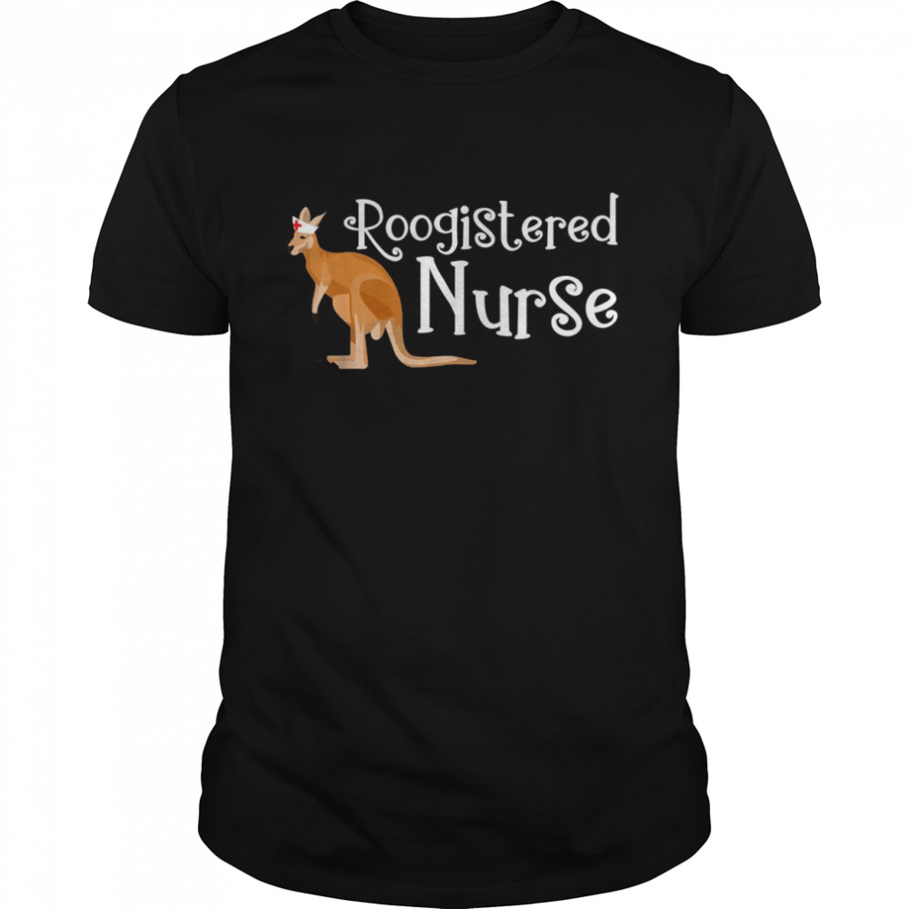 Nursing Kangaroo Registered Nurse RN Australia Novelty Shirts