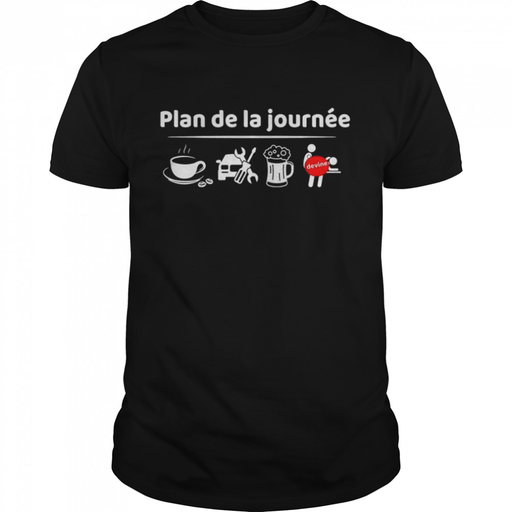 Plan de la journee shirt Classic Men's T-shirt