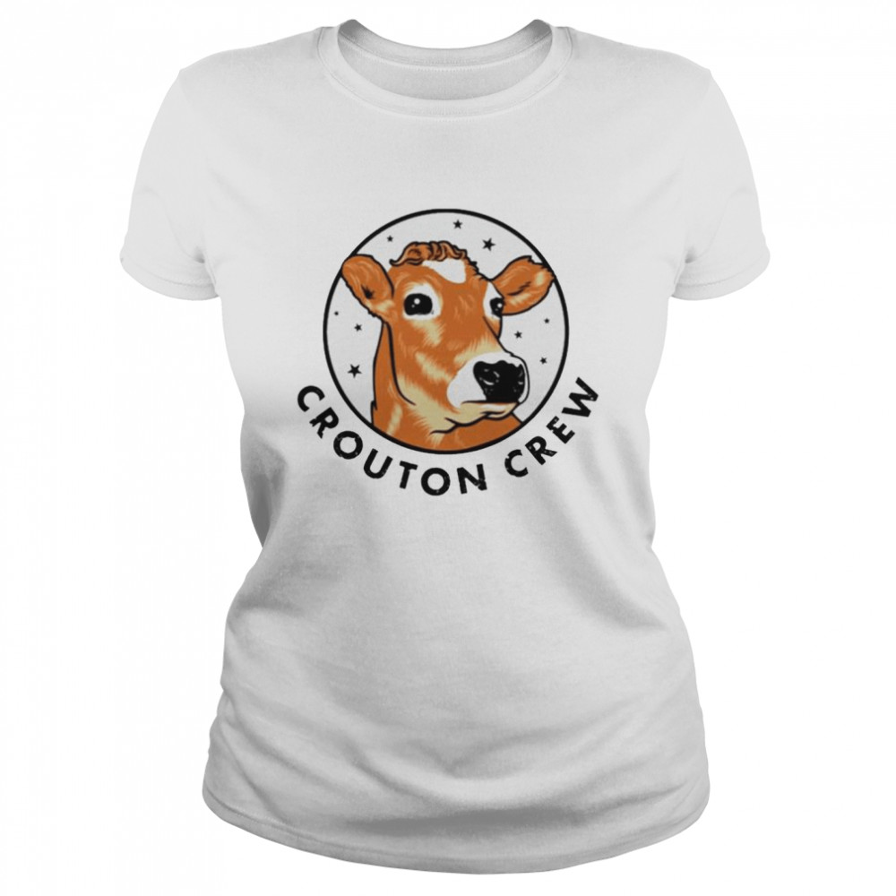 Squirrelwood Equine Sanctuary Crouton Crew shirt Classic Women's T-shirt