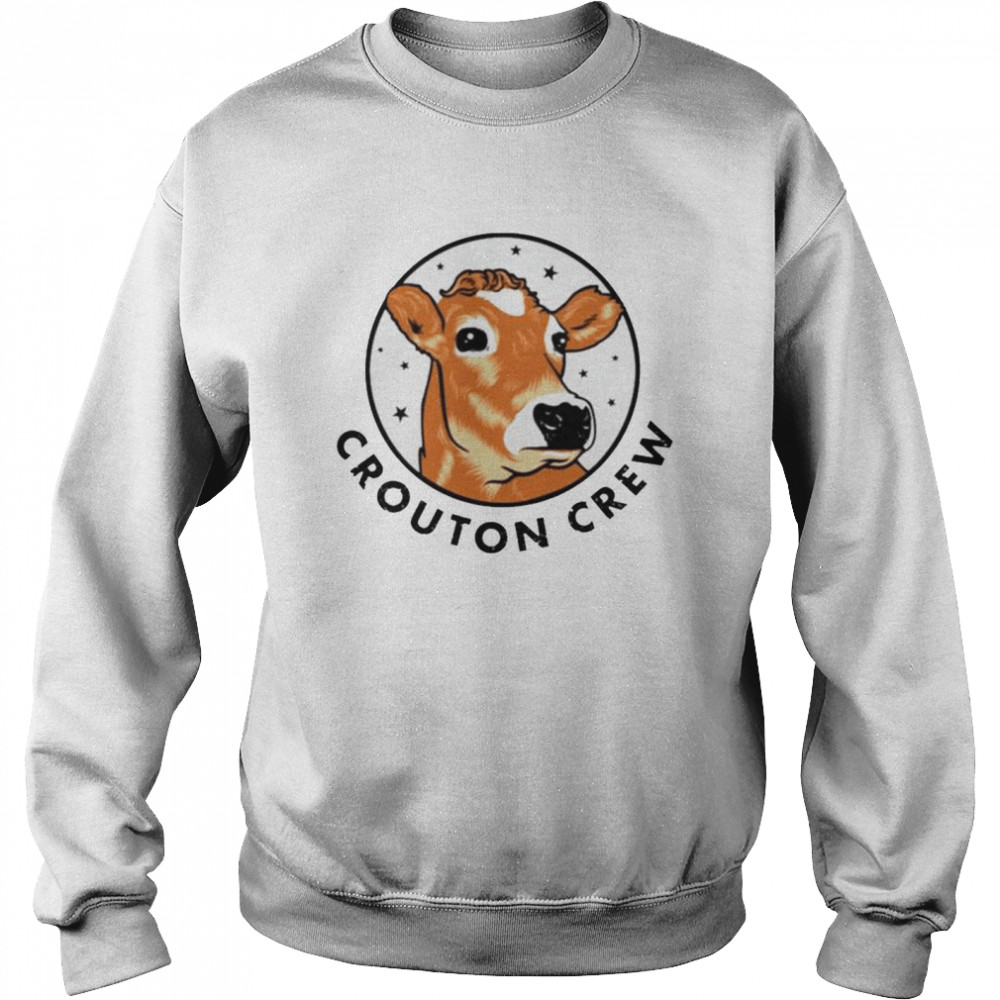 Squirrelwood Equine Sanctuary Crouton Crew shirt Unisex Sweatshirt