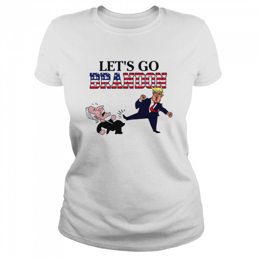 Donal Trump Let’s go brandon shirt Classic Women's T-shirt