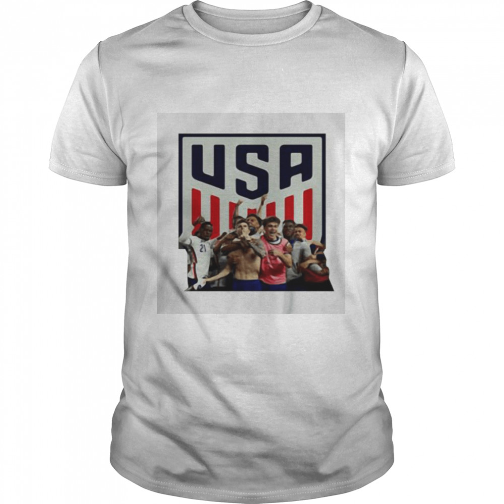 USA Soccer Christian Pulisic Celebration  Classic Men's T-shirt