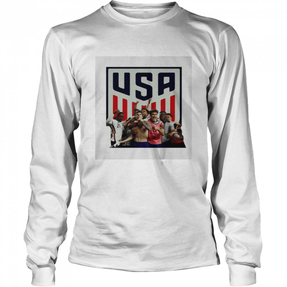 USA Soccer Christian Pulisic Celebration  Long Sleeved T-shirt
