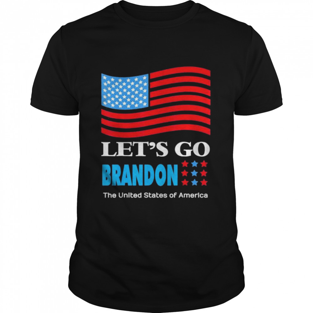 All I Want For Christmas Is This Lets’s Go Braden Brandon Usa Flag T-Shirts