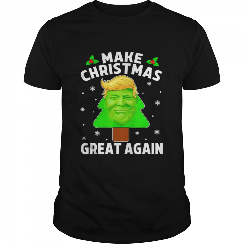 Make Christmas Great Again Trump Ugly Christmas shirt Classic Men's T-shirt