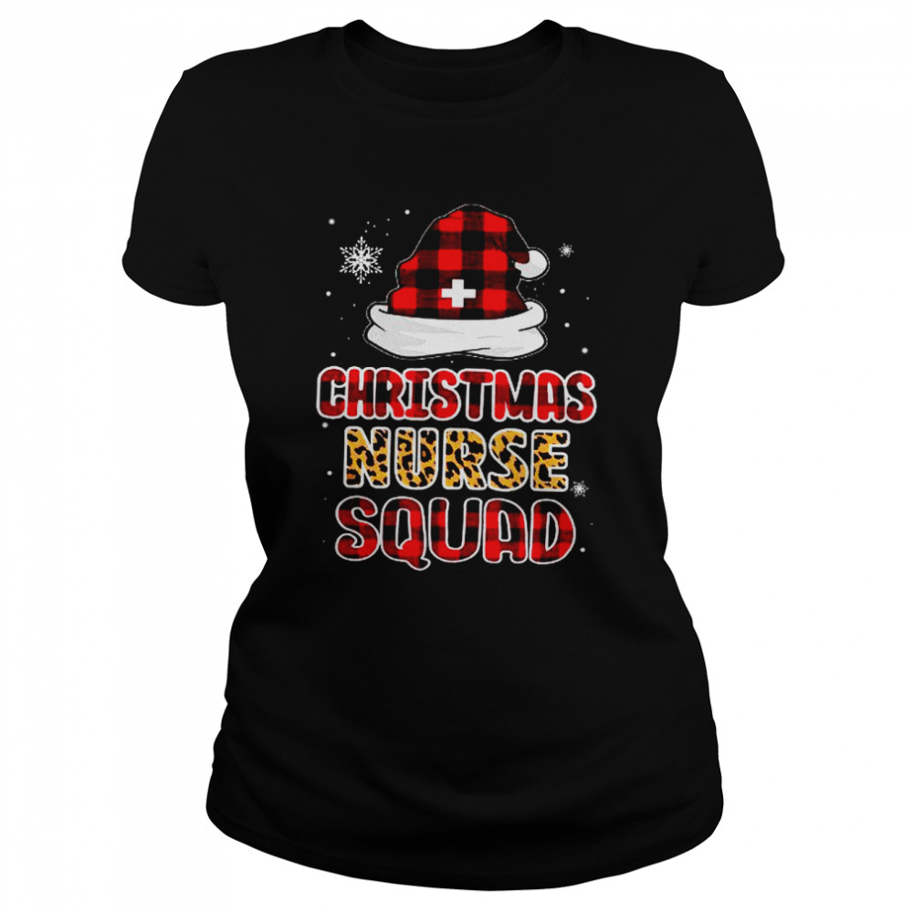 Christmas nurse squad shirt Christmas healthcare worker squad shirt Classic Women's T-shirt