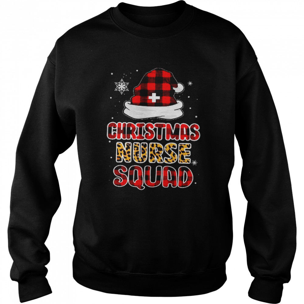 Christmas nurse squad shirt Christmas healthcare worker squad shirt Unisex Sweatshirt