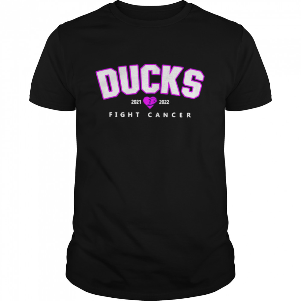Ducks Fight Cancer 2021 2022 shirt