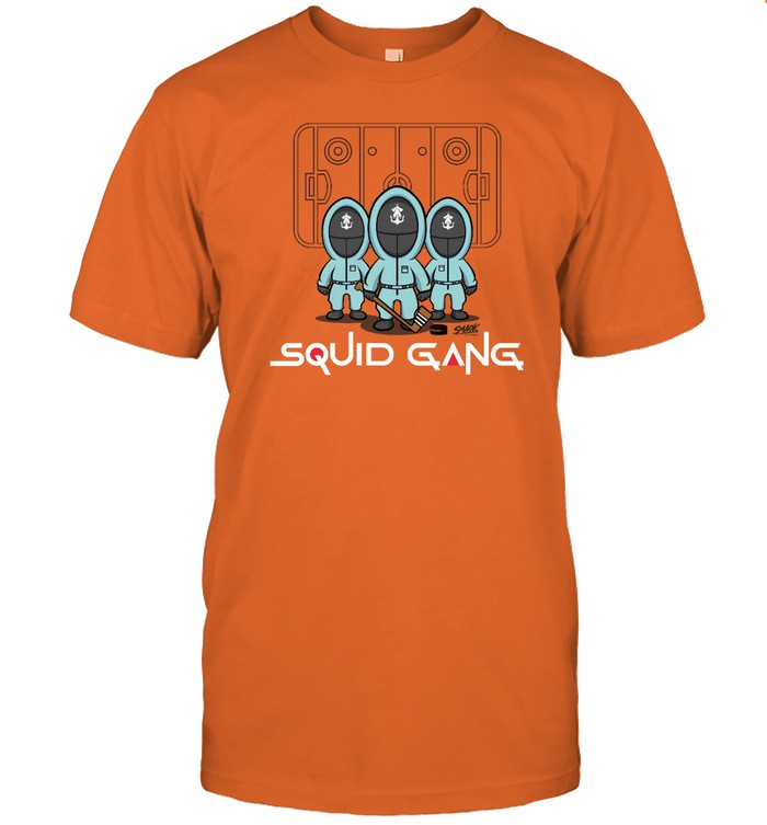 Squid Gang Seattle Hockey Shirt Seattle Pro Hockey Apparel