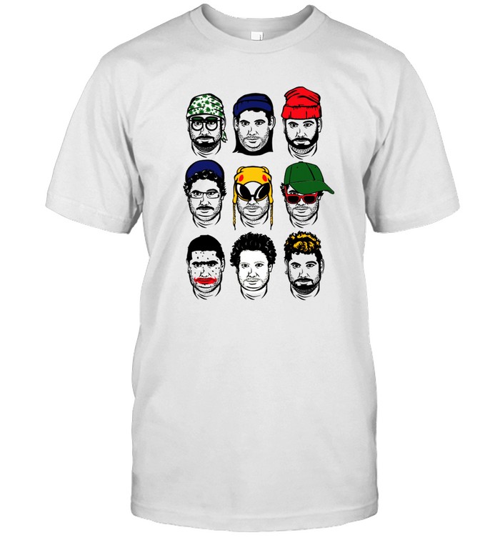 H3 Podcast The Many Faces T  Classic Men's T-shirt