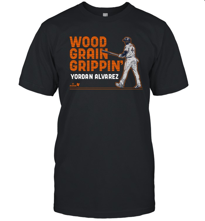 Yordan Alvarez Wood Grain Grippin'  Classic Men's T-shirt