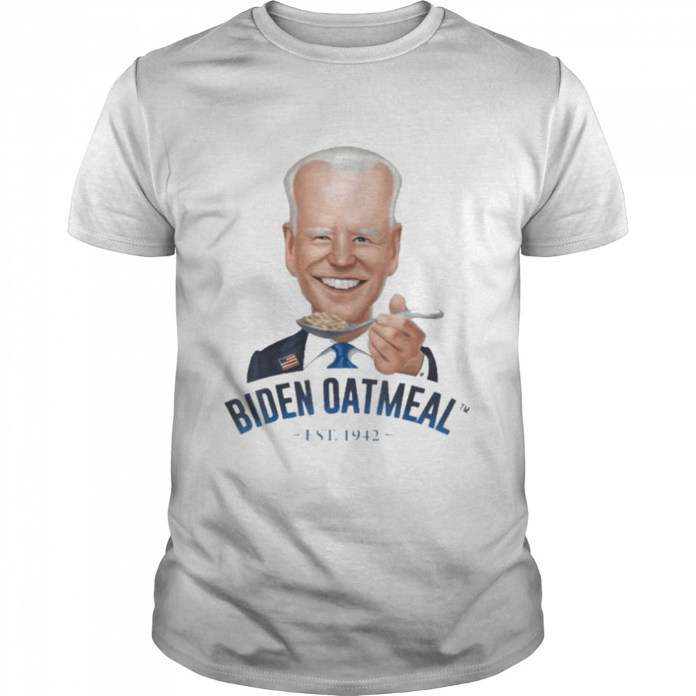 Joe Biden Oatmeal No Brandon Just Laughs  Classic Men's T-shirt