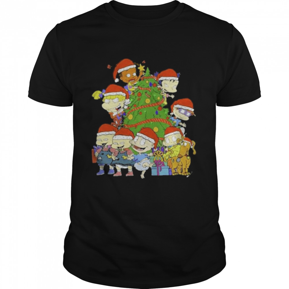 Rugrats Characters Christmas Movie shirts