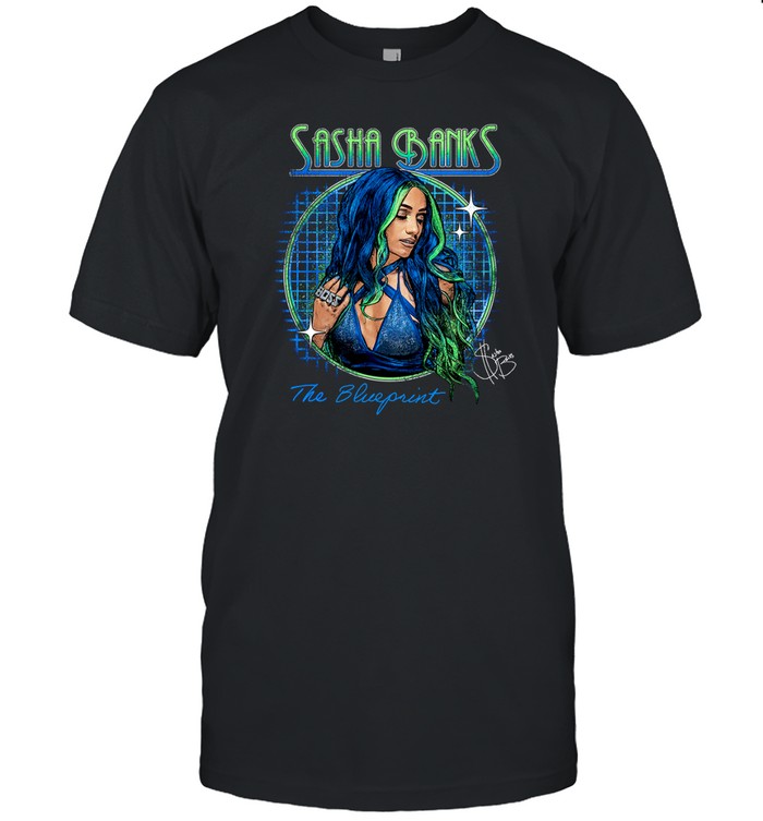 Sasha Banks The Blueprint Authentic T-Shirts