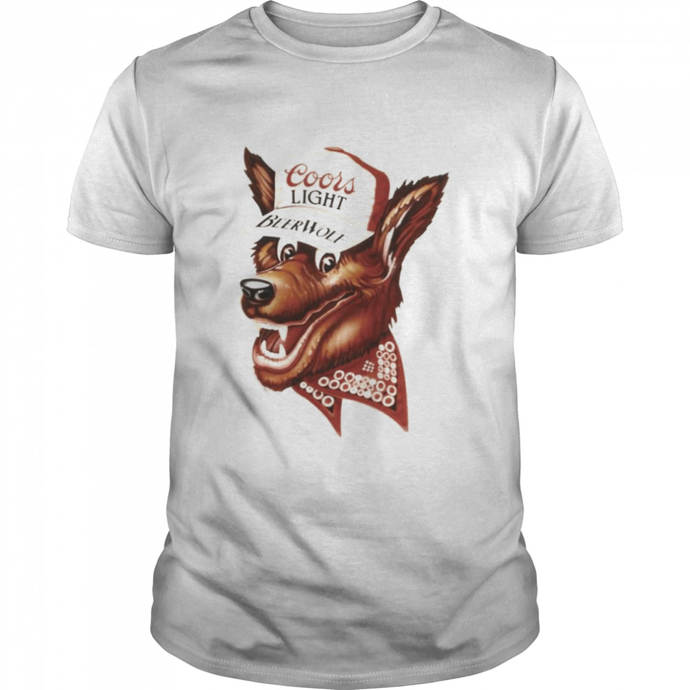 Coors Light Beer Wolf Shirts