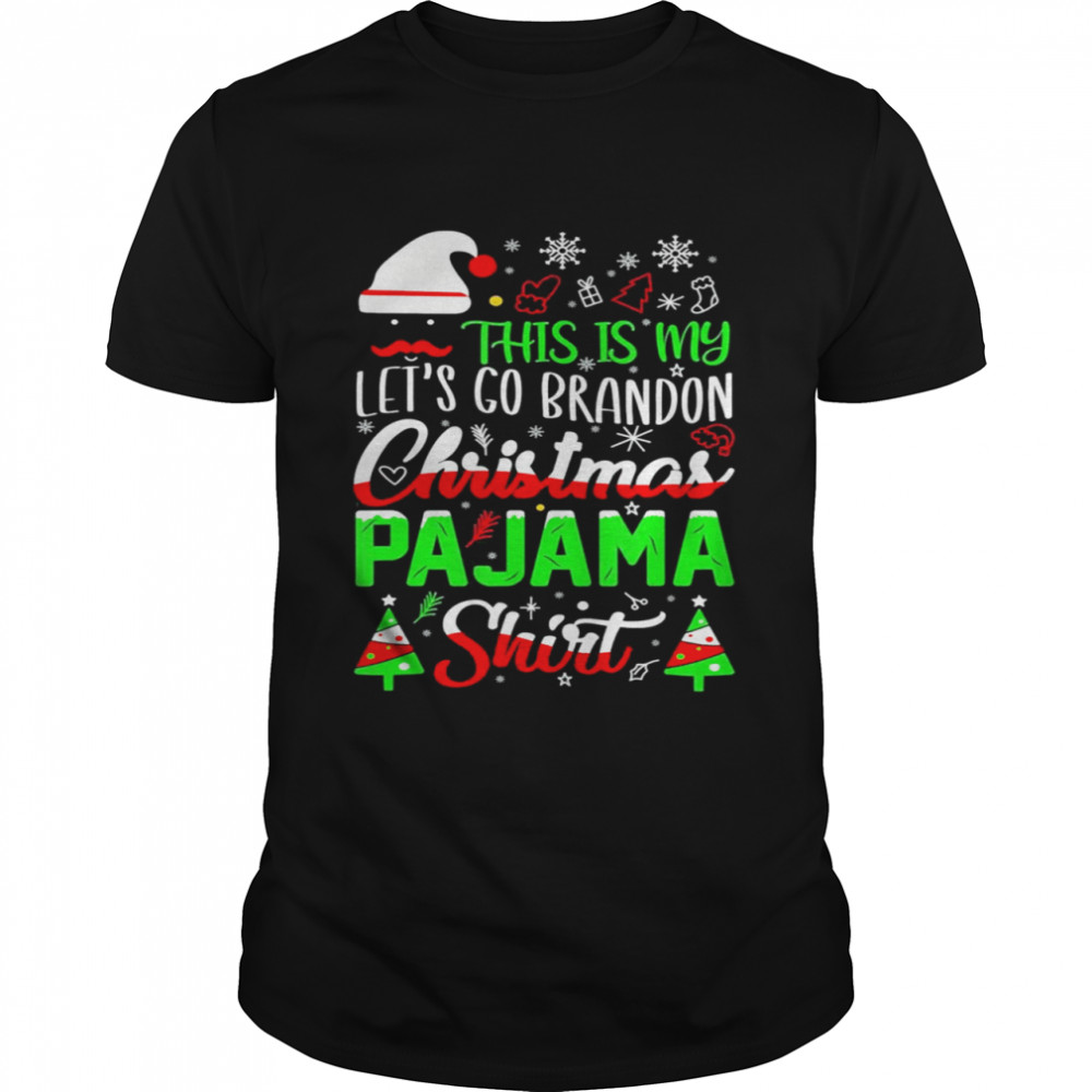 This Is My Christmas Anti Biden Pajama Shirt