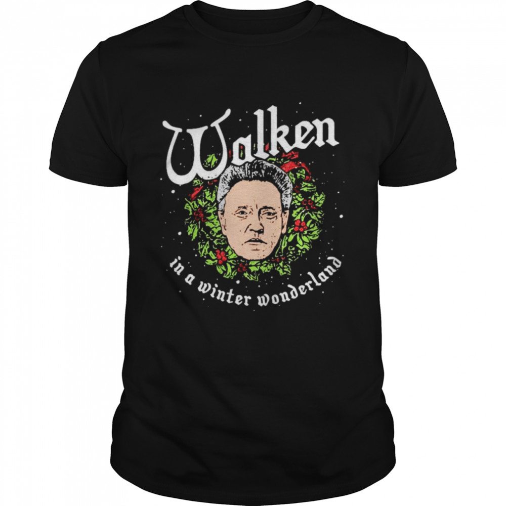 Walken in a winter wonderland Christmas shirt Classic Men's T-shirt