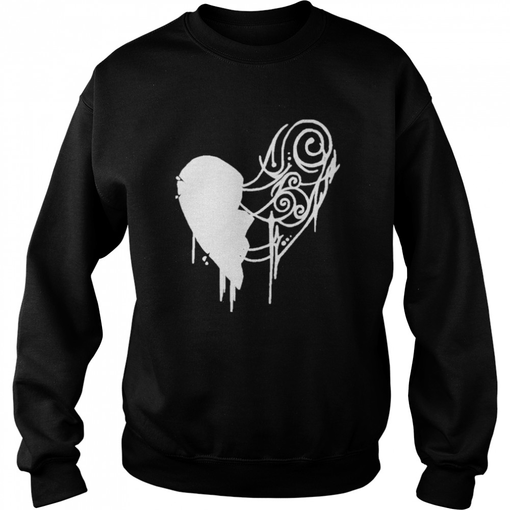 Sad ist store sad ist embroidered two halves shirt Unisex Sweatshirt
