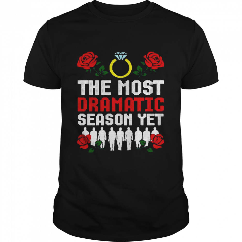 The most dramatic season yet flower Ugly Christmas shirt Classic Men's T-shirt