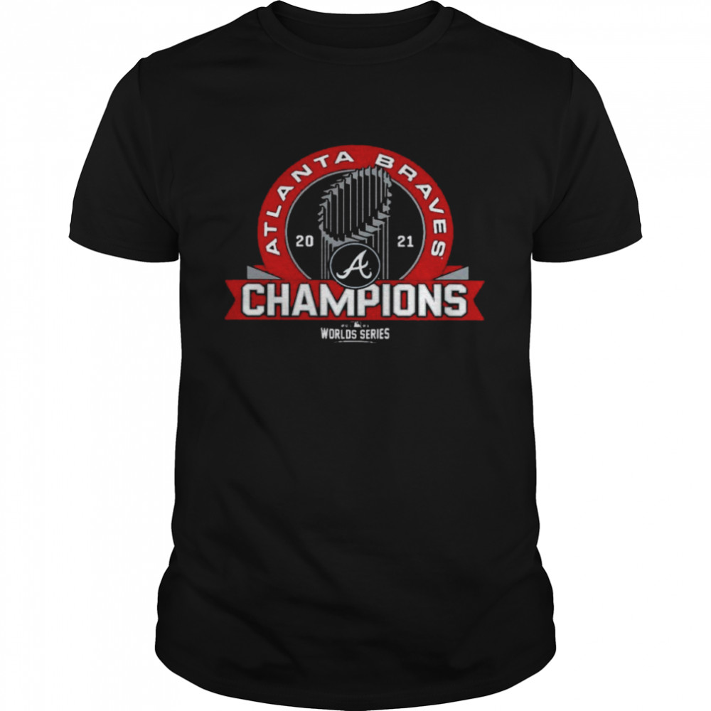 Atlanta Braves 2021 Champions World Series  Classic Men's T-shirt