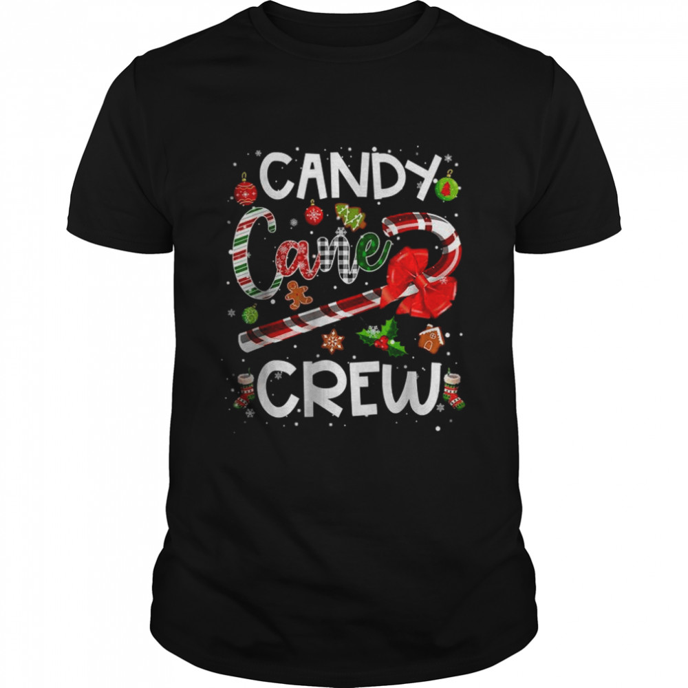 Candy Cane Crews Funny Christmas Candies Lover Xmas Holiday T-Shirts