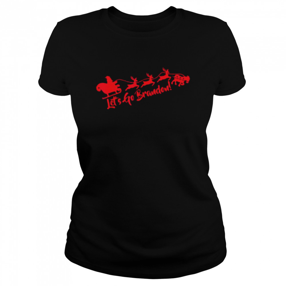 Let’s go Brandon with Christmas Santa Classic Women's T-shirt
