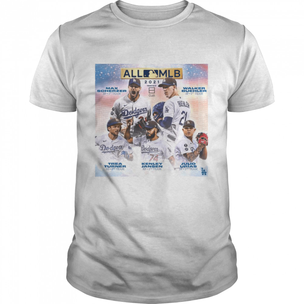 Loss Angeless Dodgerss Teams Sports Alls Mlbs 2021s Shirts