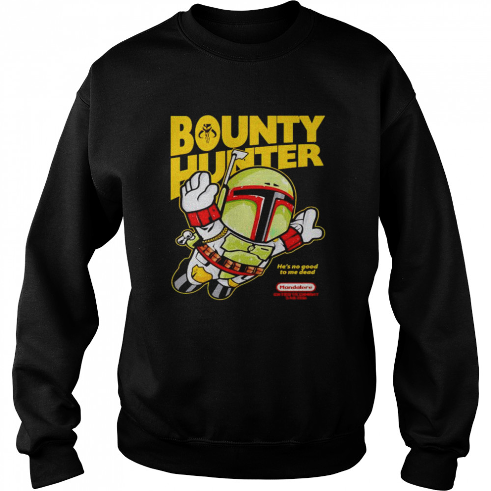 boba Fett Super Mario bounty hunter shirt Unisex Sweatshirt