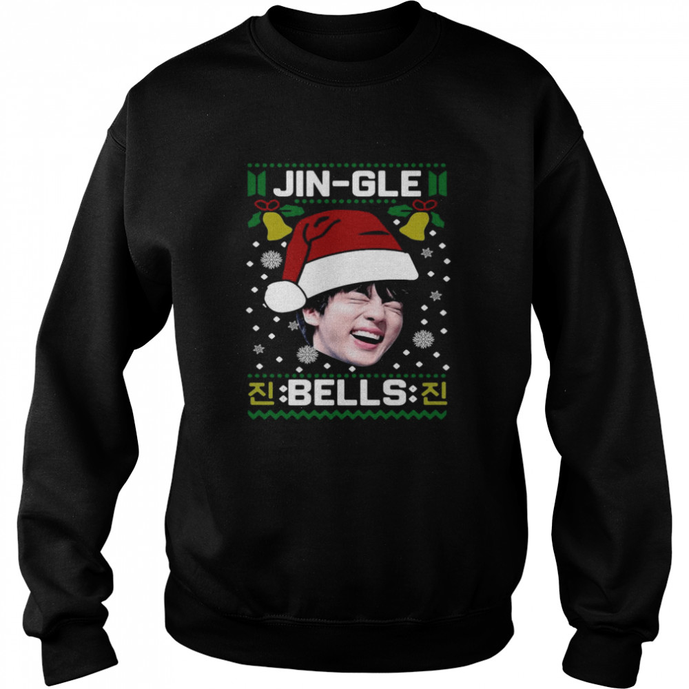 BTS Jin-Gle Bells Christmas Sweater  Unisex Sweatshirt